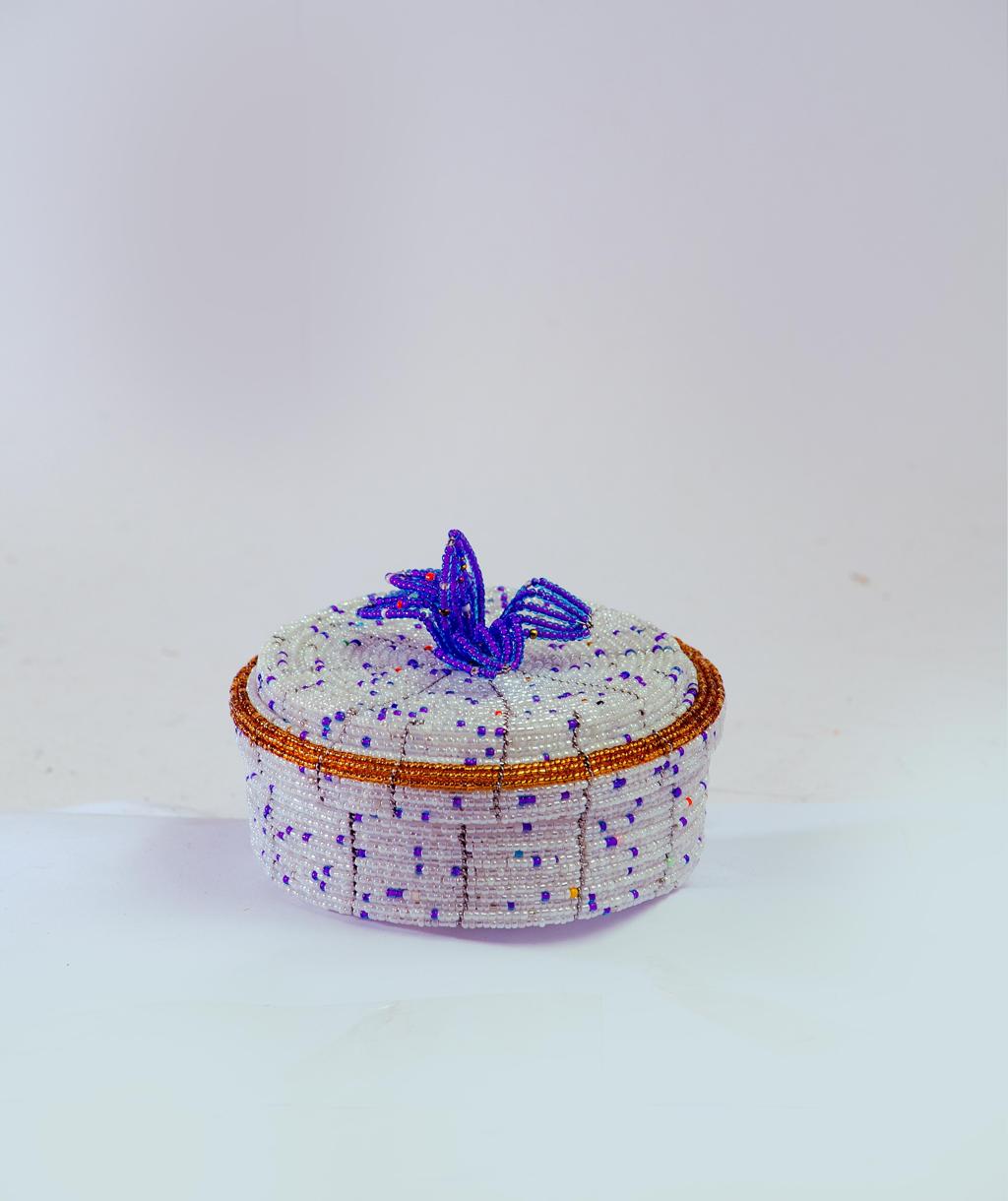 Beaded Jewelry Box