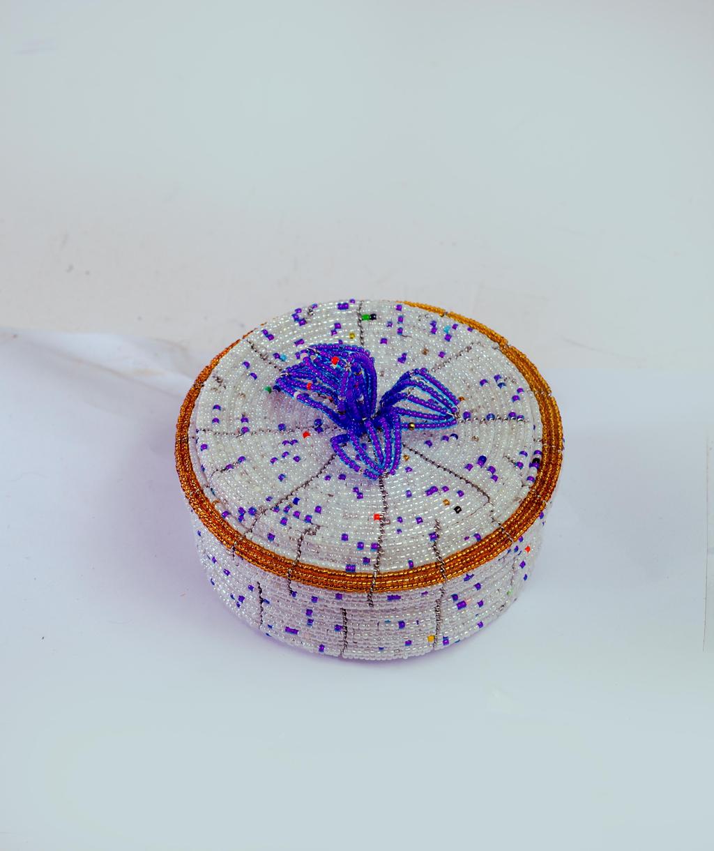 Beaded Jewelry Box