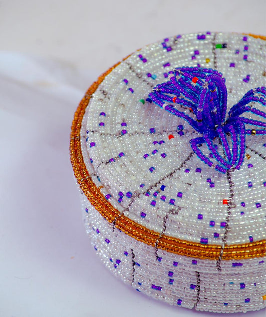 Beaded Jewelry Box