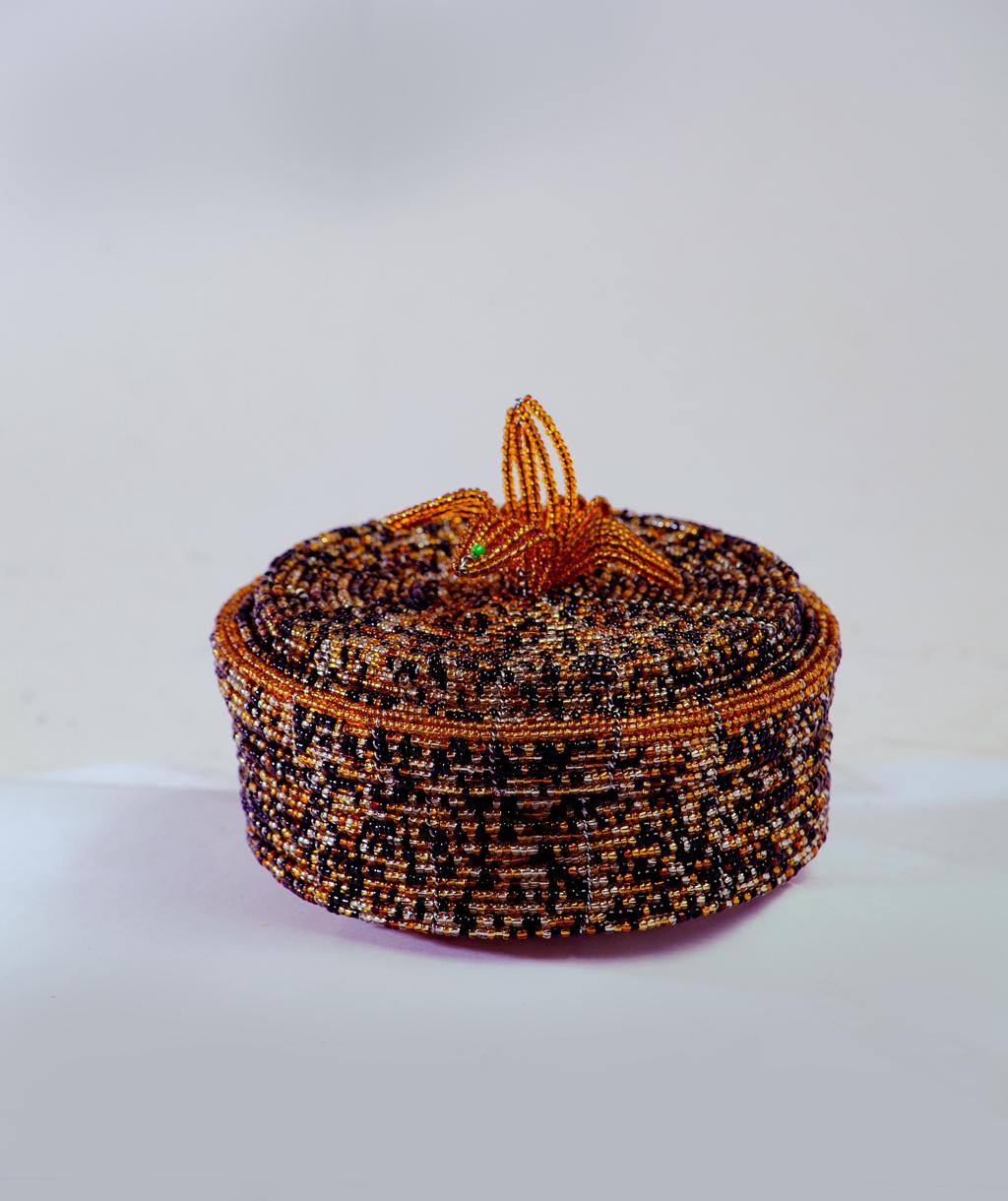Beaded Jewelry Box
