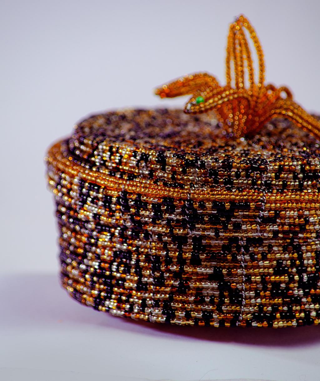 Beaded Jewelry Box