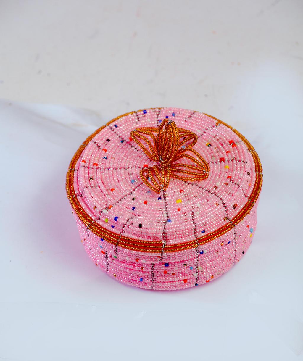 Beaded Jewelry Box