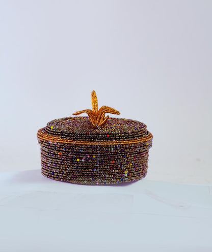 Beaded Jewelry Box