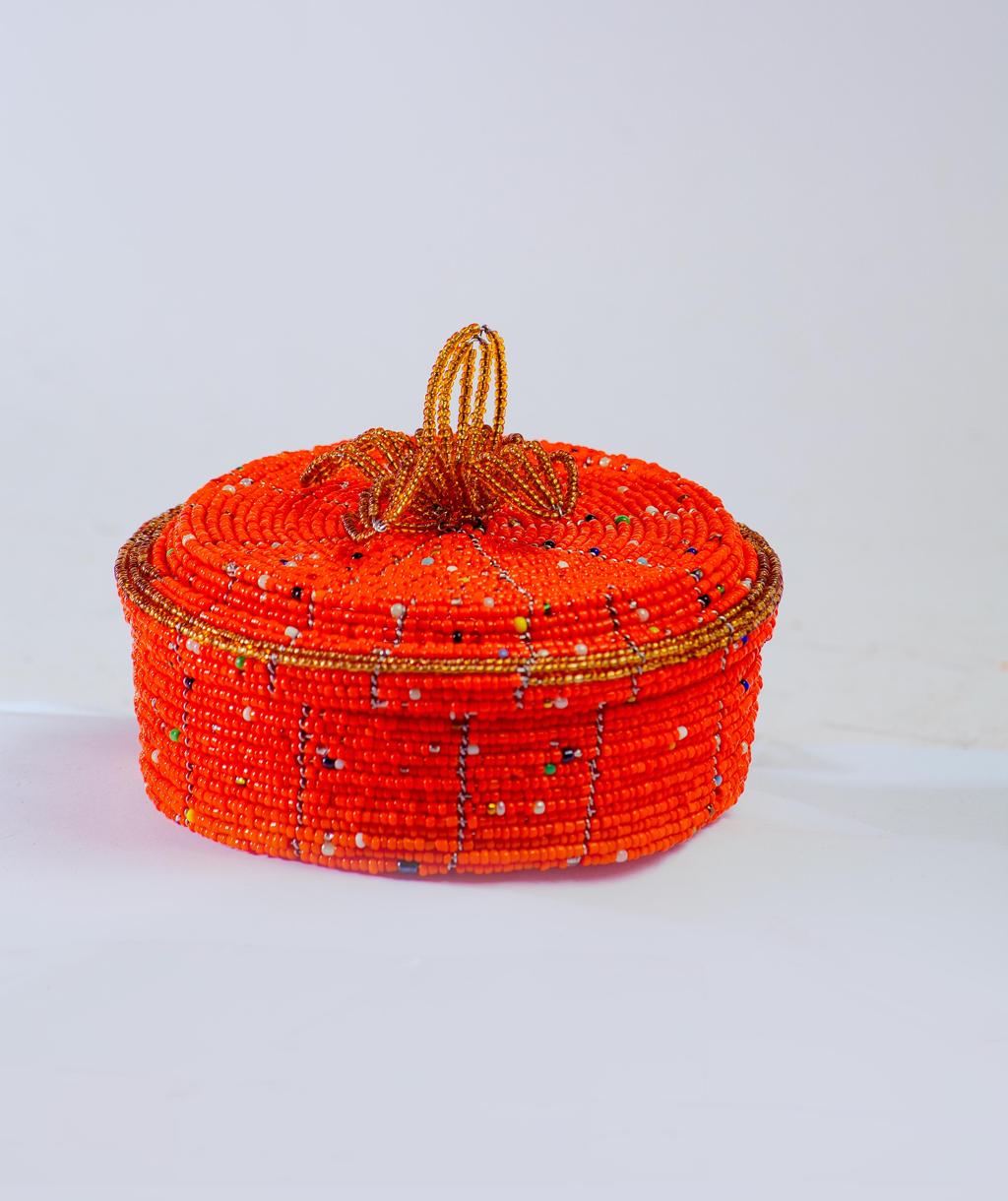 Beaded Jewelry Box