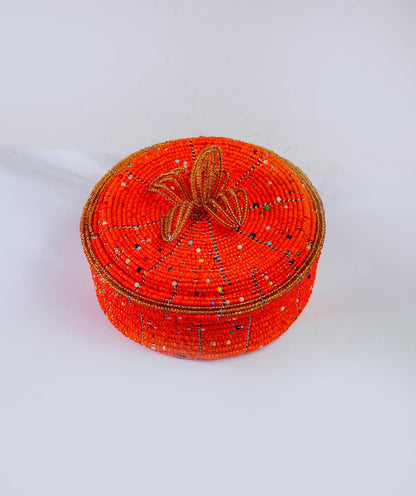 Beaded Jewelry Box